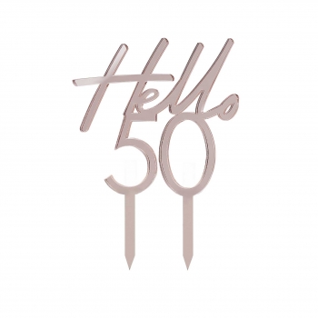 Torten Topper - Hello 50